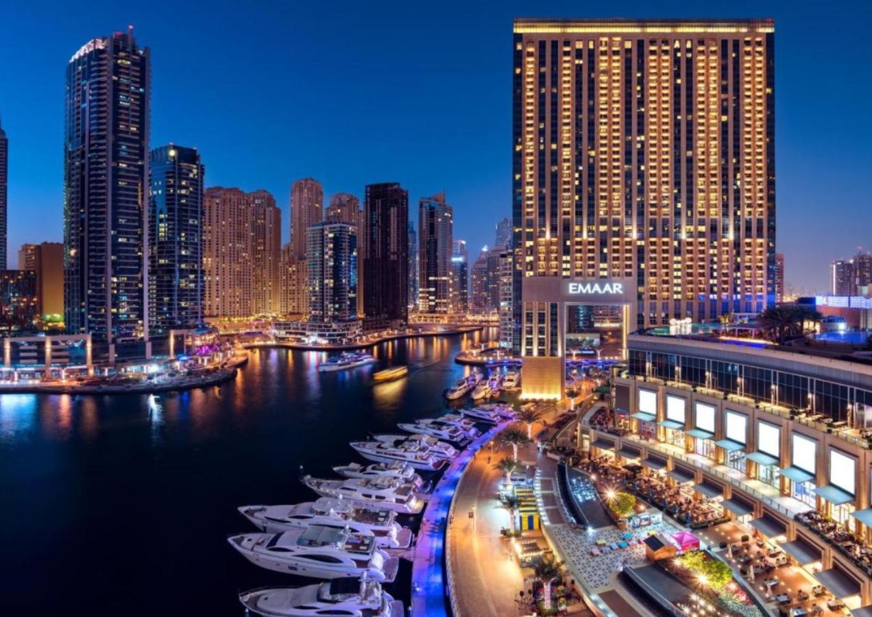 Emaar Residences Dubai Marina By Qstay - Formerly Address Dubai Marina Buitenkant foto